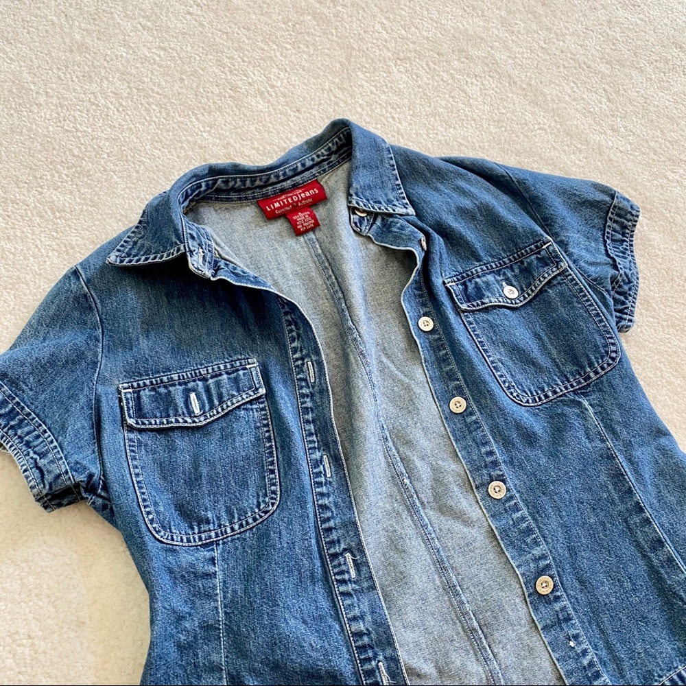 VINTAGE JEAN JACKET 100% COTTON